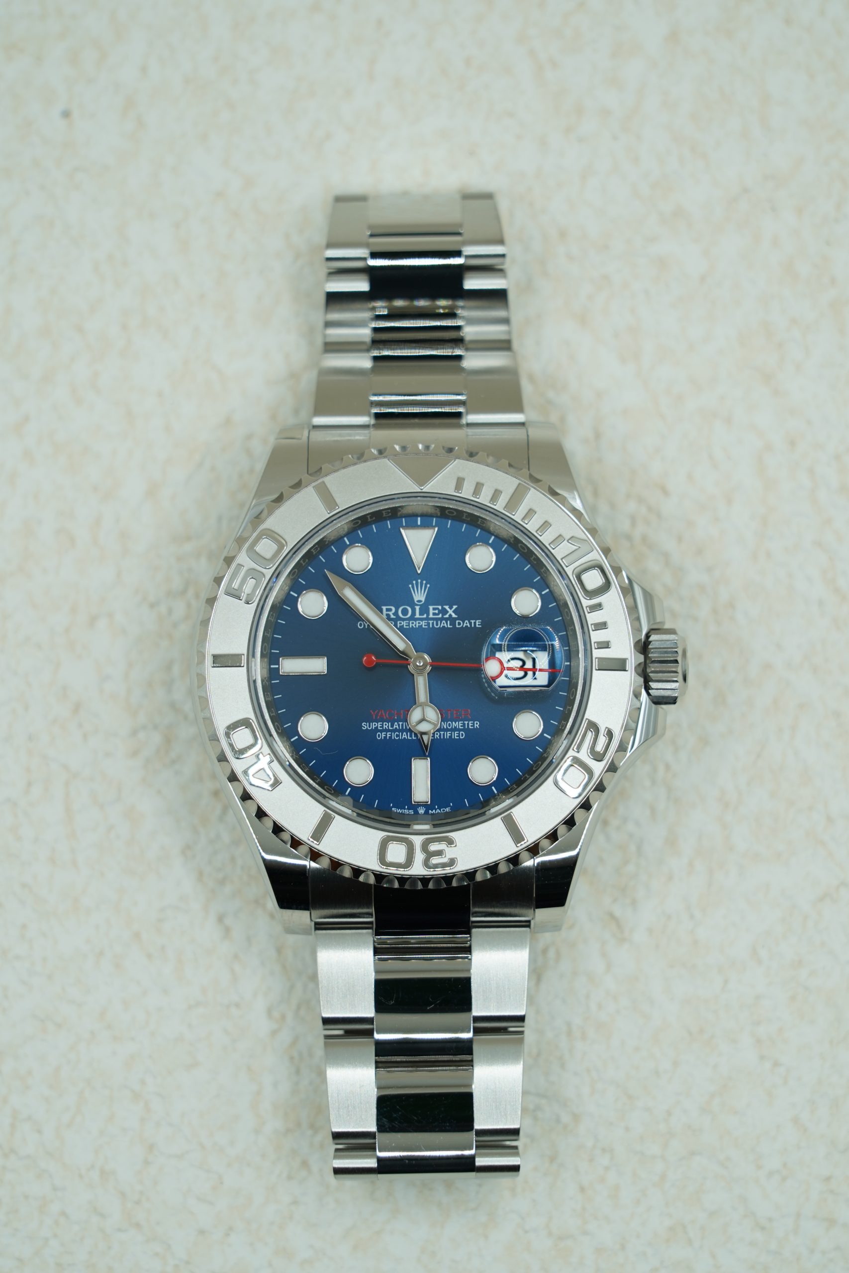 2023 Rolex Yacht-Master 40mm Blue Dial