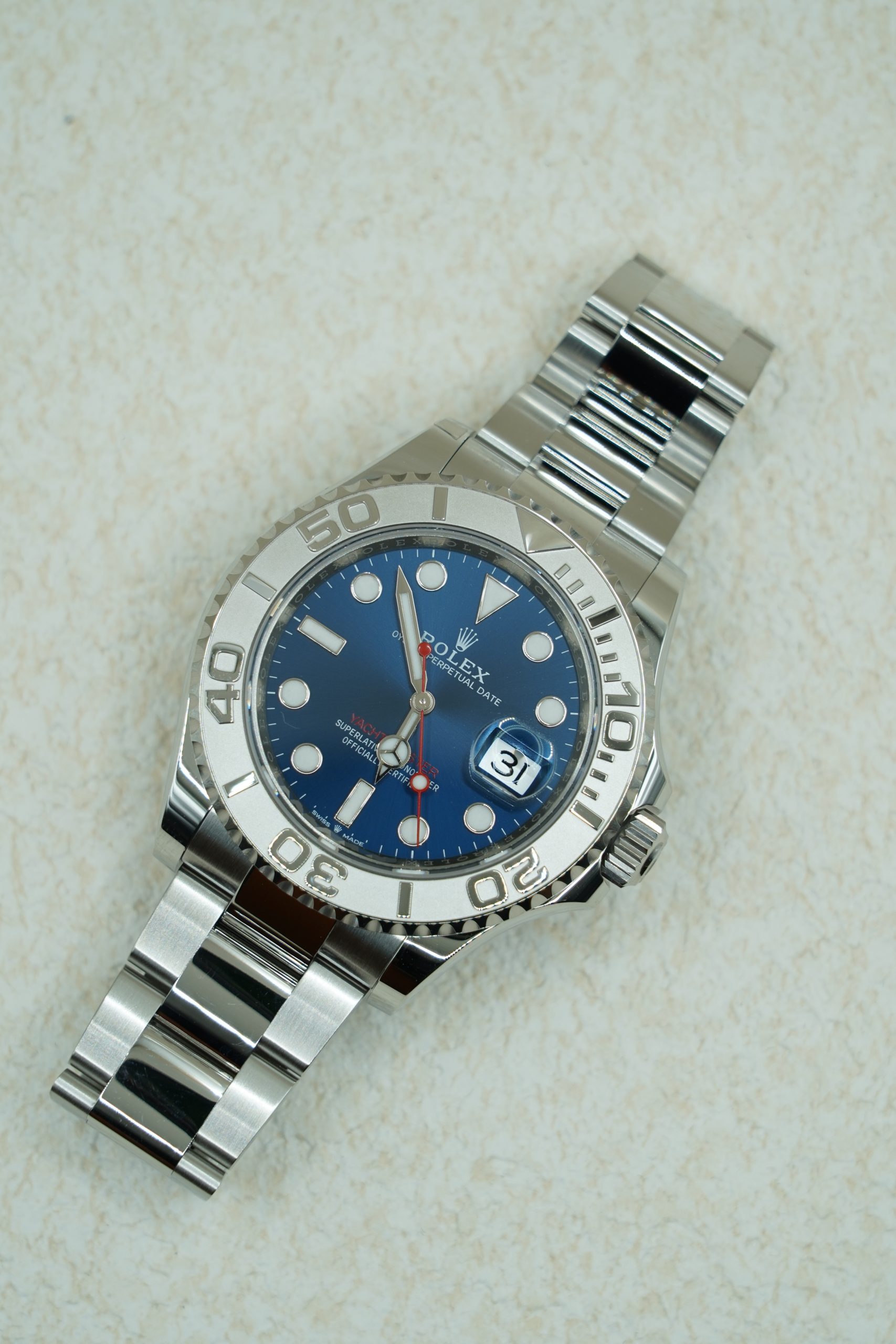 2023 Rolex Yacht-Master 40mm Blue Dial - Image 2