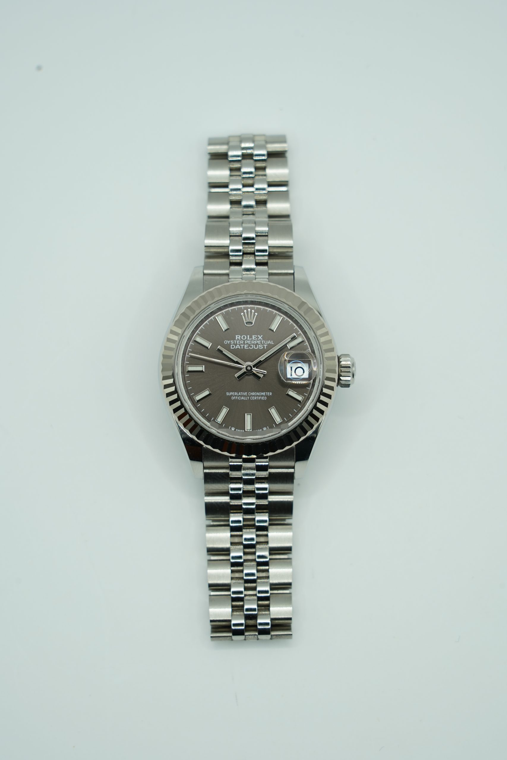 2023 Rolex 28mm LADY-DATEJUST Grey dial
