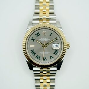 2024 ROLEX 41MM DATEJUST TWO TONE WIMBLEDON