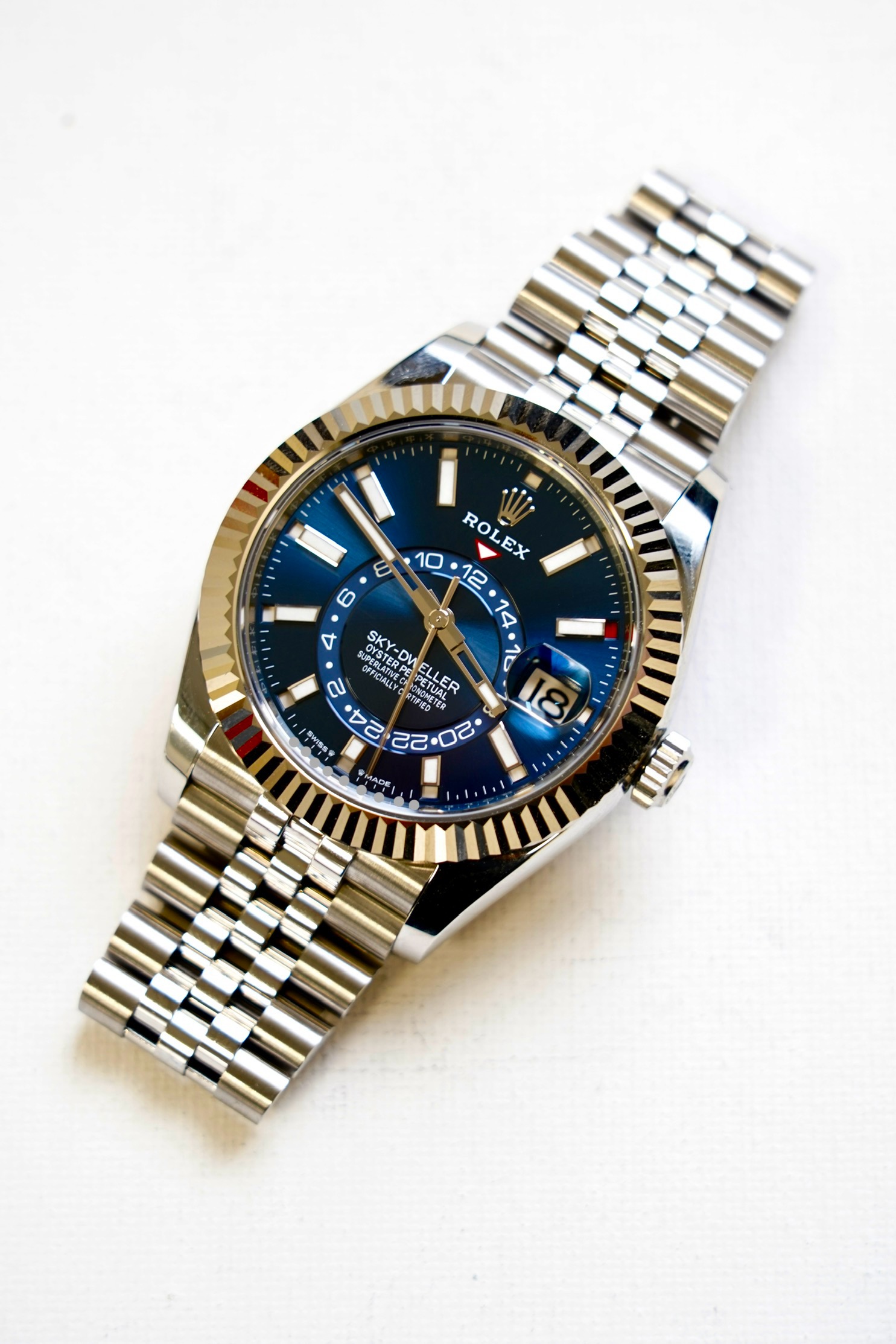 2023 Rolex 42mm Sky Dweller Blue dial jubilee - Image 2