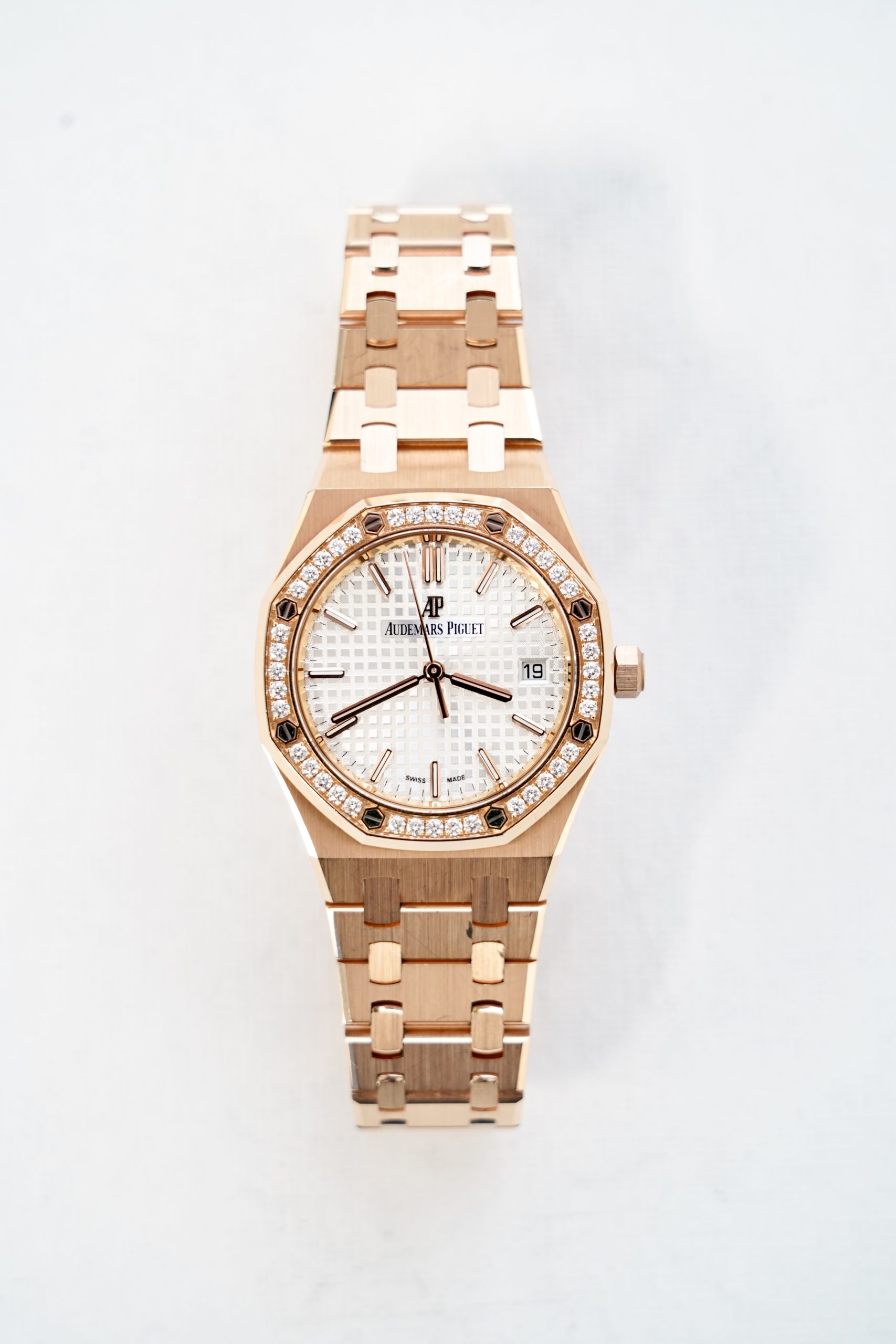 2021 Audemars Piguet Royal Oak ROSE GOLD SILVER DIAL