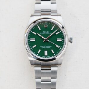 2025 Rolex Oyster Perpetual 41mm Green dial Stainless steel