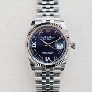 2024 ROLEX DATE JUST 36MM Purple roman