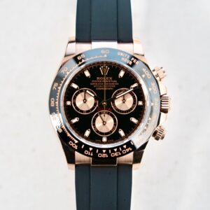 图片_20240808120932.jpg 2022 Rolex Daytona black dial Rose gold Oysterflex