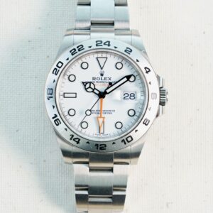 图片_20241102135046.jpg 2021 Rolex 42mm Explorer II white dial