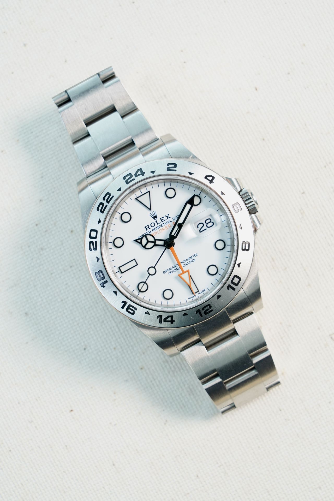 2021 Rolex 42mm Explorer II white dial - Image 2