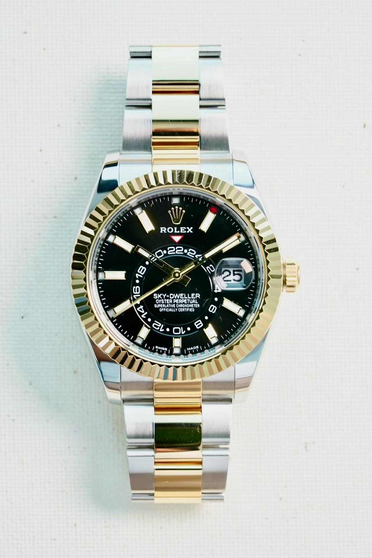2022 Rolex 42mm Sky dweller Black dial Oyster
