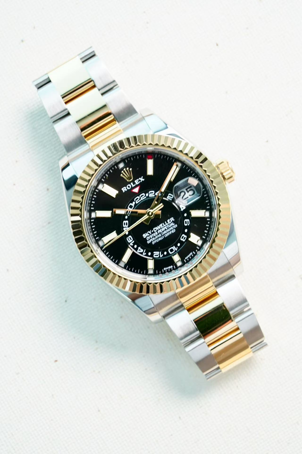 2022 Rolex 42mm Sky dweller Black dial Oyster - Image 2