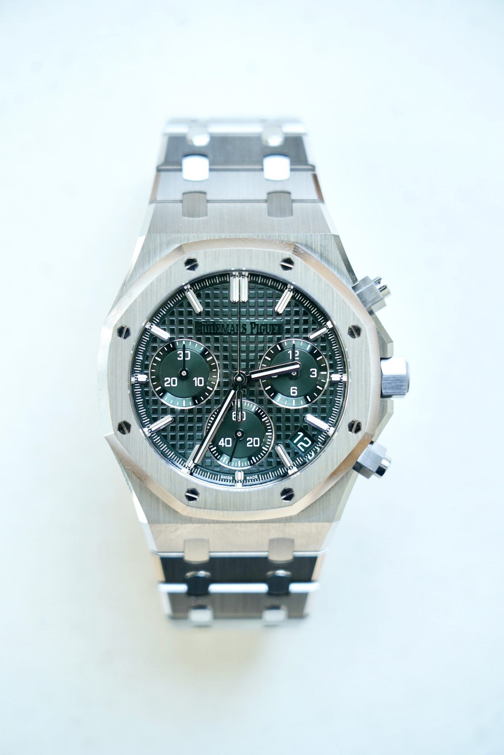 2023 Audemars Piguet Royal Oak Chronograph Green dial