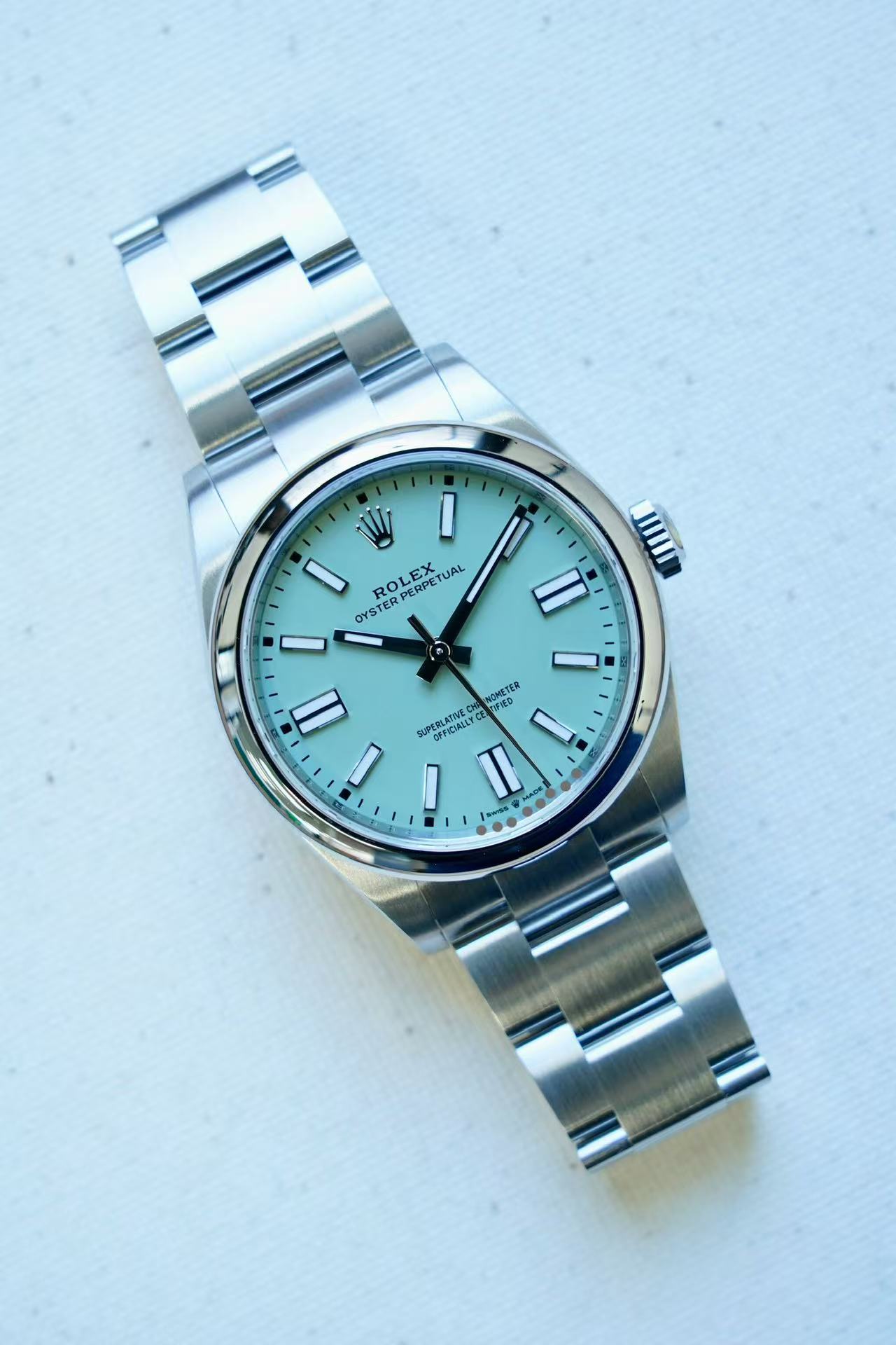 2025 Rolex Oyster Perpetual 41mm Pistachio Dial - Image 2